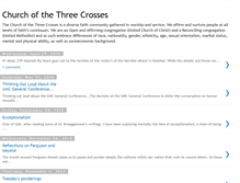 Tablet Screenshot of churchofthethreecrosses.blogspot.com