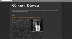 Desktop Screenshot of gurkangunc.blogspot.com