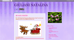 Desktop Screenshot of giulianinatalina.blogspot.com