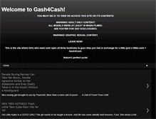 Tablet Screenshot of gash4cash.blogspot.com