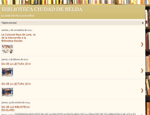 Tablet Screenshot of bibliotecaciudaddebelda.blogspot.com