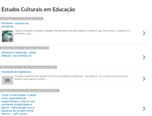 Tablet Screenshot of estudosculturaisemeducacao.blogspot.com