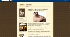 Desktop Screenshot of alertanedica.blogspot.com