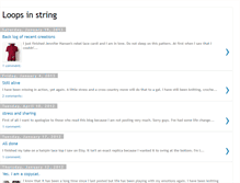 Tablet Screenshot of loopsinstring.blogspot.com