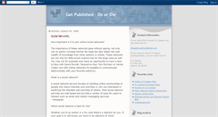 Desktop Screenshot of get-published---do-or-die.blogspot.com