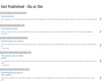 Tablet Screenshot of get-published---do-or-die.blogspot.com