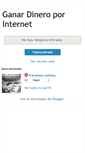 Mobile Screenshot of dineroxinternet2009.blogspot.com