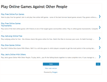 Tablet Screenshot of playonlinegamesagainstotherpeople.blogspot.com