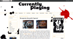 Desktop Screenshot of currenltyplayingonlyonlinemagazine.blogspot.com