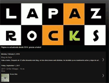 Tablet Screenshot of lapazrocks.blogspot.com