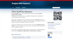 Desktop Screenshot of phppattern.blogspot.com