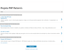 Tablet Screenshot of phppattern.blogspot.com