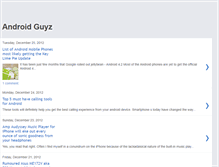 Tablet Screenshot of androidguyz.blogspot.com