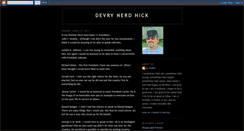 Desktop Screenshot of devrynerdhick.blogspot.com