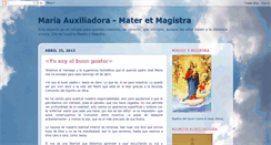 Desktop Screenshot of madreauxiliadora.blogspot.com