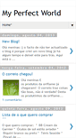 Mobile Screenshot of myxperfectxworld.blogspot.com