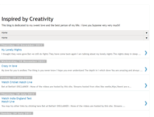 Tablet Screenshot of inspired-by-creativity.blogspot.com