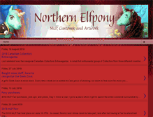 Tablet Screenshot of northernelfpony.blogspot.com