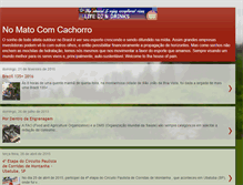 Tablet Screenshot of nomatocomcachorro.blogspot.com