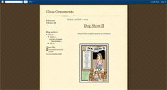 Desktop Screenshot of glassornament.blogspot.com