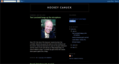 Desktop Screenshot of hockeycanuck.blogspot.com
