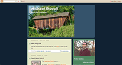 Desktop Screenshot of michaelstovall.blogspot.com