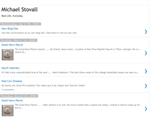 Tablet Screenshot of michaelstovall.blogspot.com