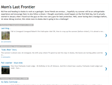 Tablet Screenshot of momslastfrontier.blogspot.com