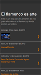 Mobile Screenshot of elflamencoesvida.blogspot.com