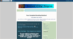 Desktop Screenshot of innercitysigns.blogspot.com