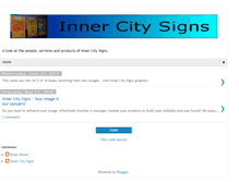 Tablet Screenshot of innercitysigns.blogspot.com