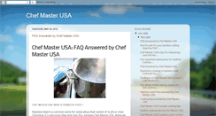 Desktop Screenshot of chefmasterusa.blogspot.com