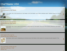 Tablet Screenshot of chefmasterusa.blogspot.com