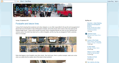 Desktop Screenshot of borrowedplaces.blogspot.com