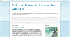 Desktop Screenshot of melindaszymanik.blogspot.com