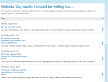 Tablet Screenshot of melindaszymanik.blogspot.com