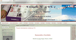 Desktop Screenshot of escuela9de7.blogspot.com