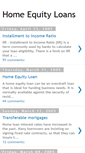 Mobile Screenshot of equityloans.blogspot.com