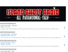 Tablet Screenshot of islandghostradio.blogspot.com