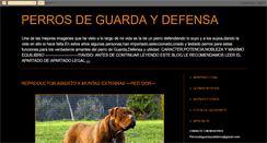 Desktop Screenshot of perrosdeguardaydefensa.blogspot.com