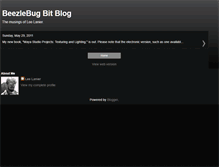 Tablet Screenshot of beezlebugbit.blogspot.com