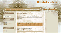 Desktop Screenshot of historiasimperfectas.blogspot.com