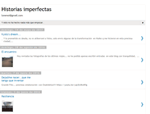 Tablet Screenshot of historiasimperfectas.blogspot.com