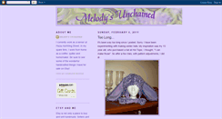 Desktop Screenshot of melodysunchained.blogspot.com