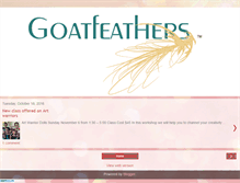 Tablet Screenshot of goatfeathers-celeste.blogspot.com