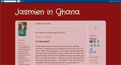 Desktop Screenshot of jasmien-in-ghana.blogspot.com