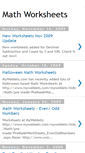 Mobile Screenshot of mathworksheetcentral.blogspot.com