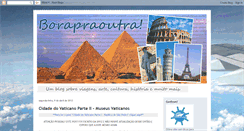 Desktop Screenshot of borapraoutra.blogspot.com