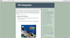 Desktop Screenshot of niugeography.blogspot.com