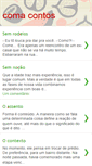 Mobile Screenshot of comacontos.blogspot.com